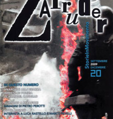 Copertina di Zapruder, n. 20 (sett-dic 2009)